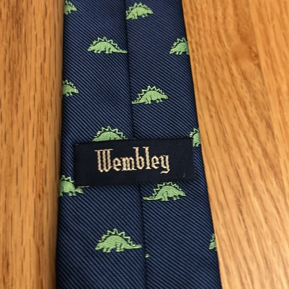 Dinosaur Wembley Tie small boy 4-7 year olds